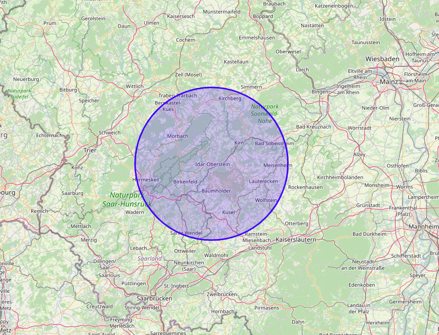 catchment area
